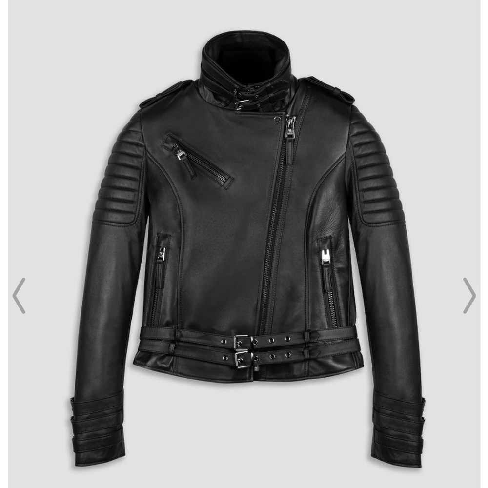 Boda Skins leather jacket jaws 3.0 matte black metal